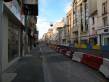  la rue de Vesle en chantier